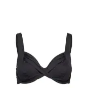 Solid Underwire Plus Cup Bikinitop Svart Sunseeker