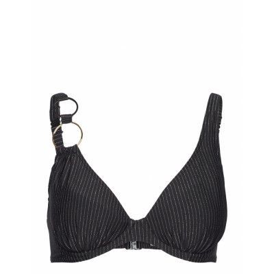 Solta Half Padded Bikini Top Swimwear Bikinis Bikini Tops Wired Bikinitops Svart Primadonna