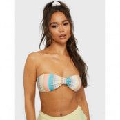 South Beach Printed Bow Front Top Top