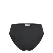 Speedo Solid Cheeky High Waist Bikini Bottom - Black - XXL