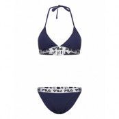 Split Triangle Bikini Sport Bikinis Bikini Sets Navy FILA