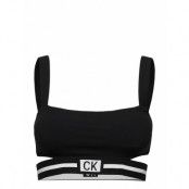 Strap Bandeau-Rp Bikinitop Svart Calvin Klein