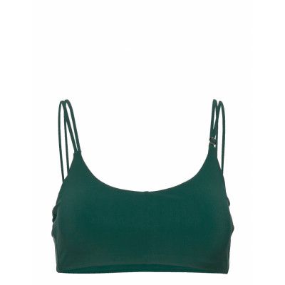 Strap Bikini Top Bikinitop Grön Casall