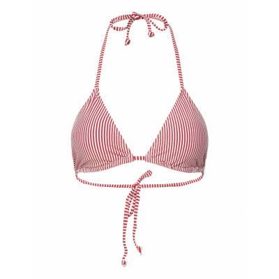 Becksöndergaard Striba Bel Bikini Top Röd
