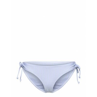 Striba Bibi Bikini Bottom Swimwear Bikinis Bikini Bottoms Side-tie Bikinis Blå Becksöndergaard