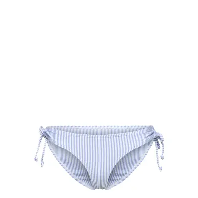 Striba Bibi Bikini Bottom Swimwear Bikinis Bikini Bottoms Side-tie Bikinis Blå Becksöndergaard