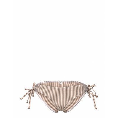 Striba Bibi Bikini Briefs Swimwear Bikinis Bikini Bottoms Side-tie Bikinis Brun Becksöndergaard