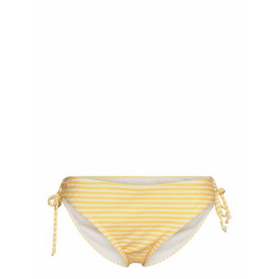 Stribi Bibi Bottom Swimwear Bikinis Bikini Bottoms Side-tie Bikinis Gul Becksöndergaard