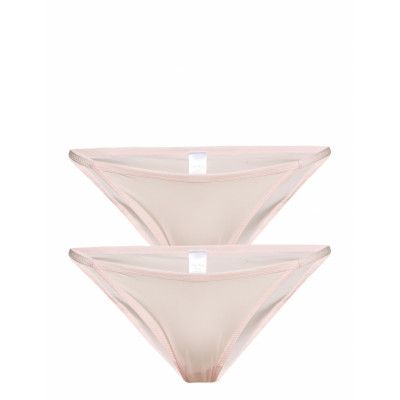String Bikini 2Pk Trosa Brief Tanga Rosa Calvin Klein