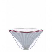 Tommy Hilfiger String Bikini Print Blå