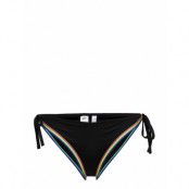 String Side Tie Biki Swimwear Bikinis Bikini Bottoms Side-tie Bikinis Svart Calvin Klein