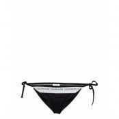 String Side Tie Biki *Villkorat Erbjudande Swimwear Bikinis Bikini Bottoms Side-tie Bikinis Svart Calvin Klein