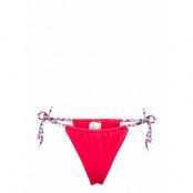 String Side Tie Bikini Swimwear Bikinis Bikini Bottoms Side-tie Bikinis Röd Tommy Hilfiger