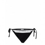 String Side Tie Bikini Bikinitrosa Svart Calvin Klein