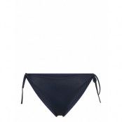 String Side Tie Swimwear Bikinis Bikini Bottoms Side-tie Bikinis Svart Tommy Hilfiger