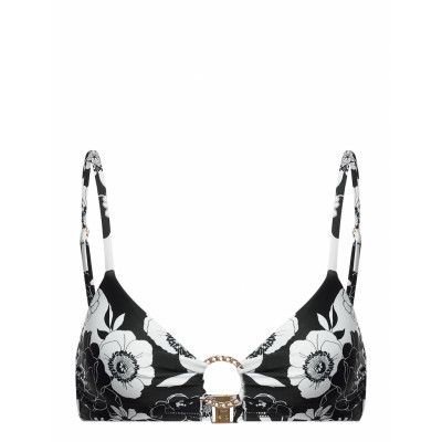 Summeroflove Ring Front Bralette Swimwear Bikinis Bikini Tops Triangle Bikinitops Multi/mönstrad Seafolly