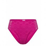 Sundance Swimwear Bikinis Bikini Bottoms High Waist Bikinis Pink Freya