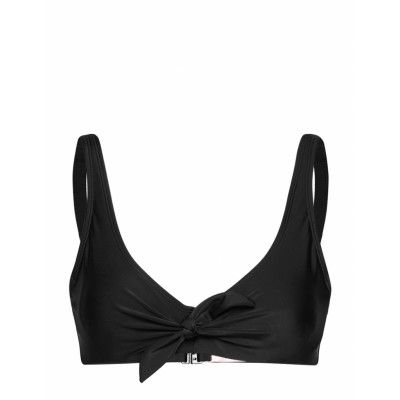 Sunset Dreams Knotable Wire Swimwear Bikinis Bikini Tops Wired Bikinitops Svart Hunkemöller