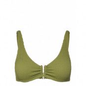 Lindex Swim Bra Adelle Crepe Grön