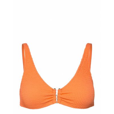 Lindex Swim Bra Adelle Crepe Orange