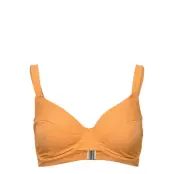 Swim Bra Attract Wire Swimwear Bikinis Bikini Tops Wired Bikinitops Orange Lindex