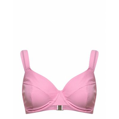 Swim Bra Attract Wire Swimwear Bikinis Bikini Tops Wired Bikinitops Rosa Lindex
