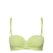 Swim Bra Dare Balc Tt Crepe Swimwear Bikinis Bikini Tops Bandeau Bikinitops Grön Lindex
