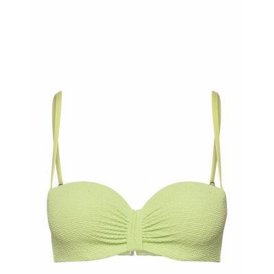 Swim Bra Dare Balc Tt Crepe Swimwear Bikinis Bikini Tops Bandeau Bikinitops Grön Lindex