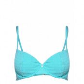 Swim Bra Disa Senna Wire Swimwear Bikinis Bikini Tops Wired Bikinitops Blue Lindex