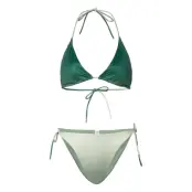 Swim Bra Elle Tina 2 Piece Set Bikini Grön Lindex