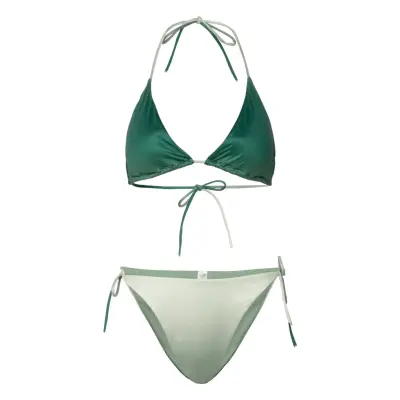 Swim Bra Elle Tina 2 Piece Set Bikini Grön Lindex