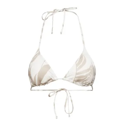 Swim Bra Janine Drawstring Tri Swimwear Bikinis Bikini Tops Triangle Bikinitops Vit Lindex