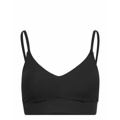 Swim Bra Kelly Top Swimwear Bikinis Bikini Tops Bandeau Bikinitops Svart Lindex