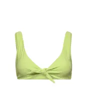 Swim Bra Laila Top Crepe Swimwear Bikinis Bikini Tops Triangle Bikinitops Grön Lindex