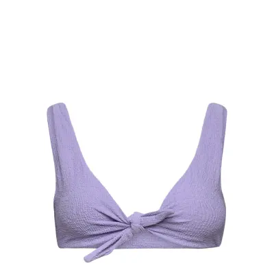 Swim Bra Laila Top Crepe Swimwear Bikinis Bikini Tops Triangle Bikinitops Lila Lindex