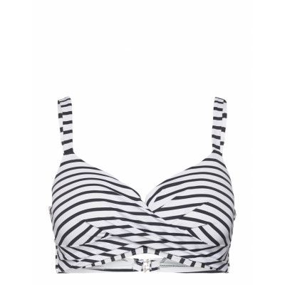 Lindex Swim Bra Liljatshirt Twist Mat Vit