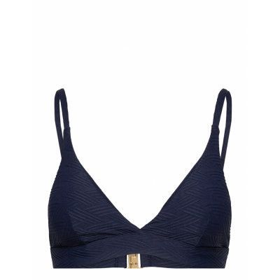 Swim Bra Ottilia Rio Triangle Bikinitop Blå Lindex