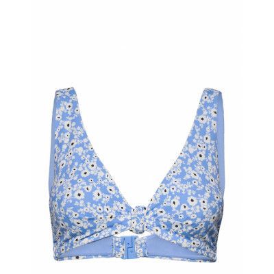 Swim Bra Rachel Hidden Wire Bikinitop Blå Lindex