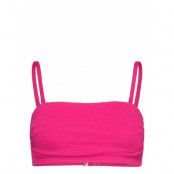 Lindex Swim Bra Tami Bandeau Crepe Rosa