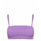 Lindex Swim Bra Tami Bandeau Crepe Lila