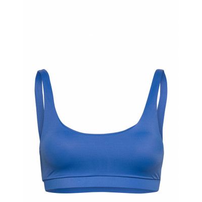 Swim Bra Wanda Scoop Top Speed Swimwear Bikinis Bikini Tops Bandeau Bikinitops Blå Lindex