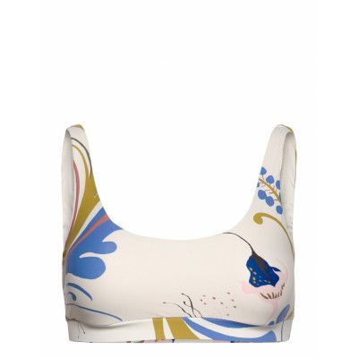 Swim Bra Wanda Scoop Top Speed Swimwear Bikinis Bikini Tops Bandeau Bikinitops Multi/mönstrad Lindex