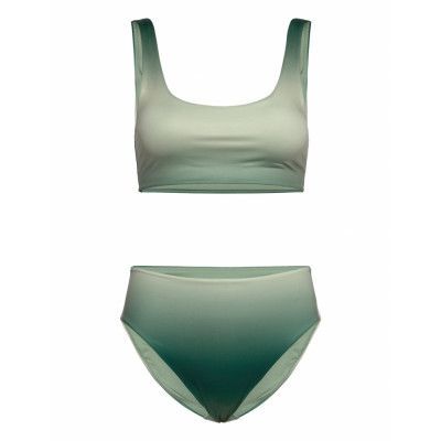Swim Bra Zoe Top 2 Piece Set Bikini Green Lindex