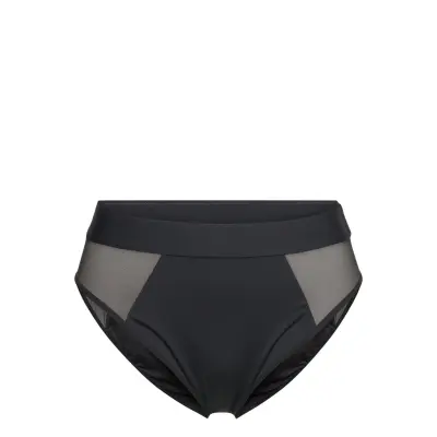 Swim Brief Hanna Bikini Hw Dal Swimwear Bikinis Bikini Bottoms High Waist Bikinis Svart Lindex