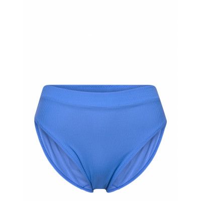 Swim Brief Hanna Bikini Hw Swimwear Bikinis Bikini Bottoms High Waist Bikinis Blå Lindex