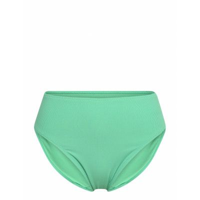 Swim Brief Hanna Bikini Hw Swimwear Bikinis Bikini Bottoms High Waist Bikinis Grön Lindex