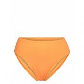 Swim Brief Hanna Bikini Hw Swimwear Bikinis Bikini Bottoms High Waist Bikinis Orange Lindex