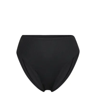 Swim Brief Hanna Bikini Hw Swimwear Bikinis Bikini Bottoms High Waist Bikinis Svart Lindex