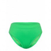 Swim Brief Hanna Bikini Hw Wav Swimwear Bikinis Bikini Bottoms High Waist Bikinis Green Lindex