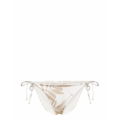 Swim Brief Janine Tie Swimwear Bikinis Bikini Bottoms Side-tie Bikinis Vit Lindex